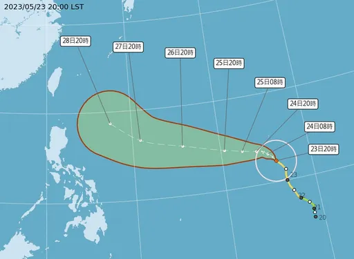 颱風瑪娃提前轉強颱「暴風圈恐再擴大」　最新路徑曝光