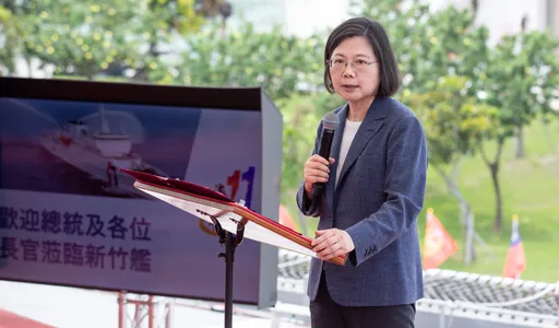 我們越團結就越安全！　蔡英文：預定2027前籌建141艘艦艇