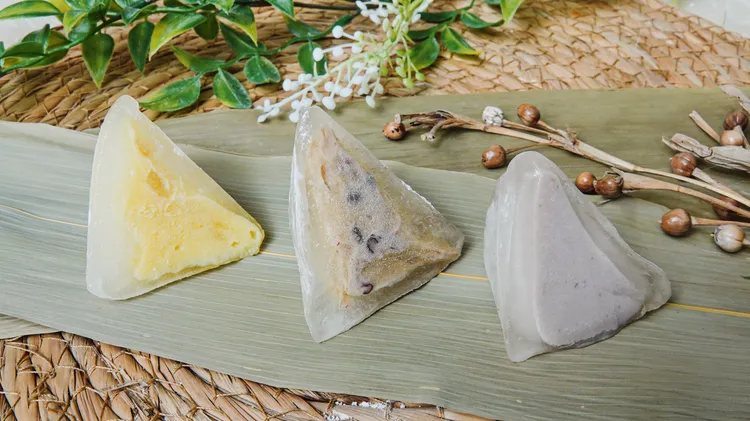 端午連假將販售應景的「冰心甜粽」。頑皮世界提供