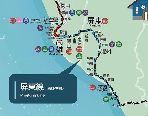 路人持釣竿碰觸電車線後倒地　台鐵枋寮=佳冬受影響