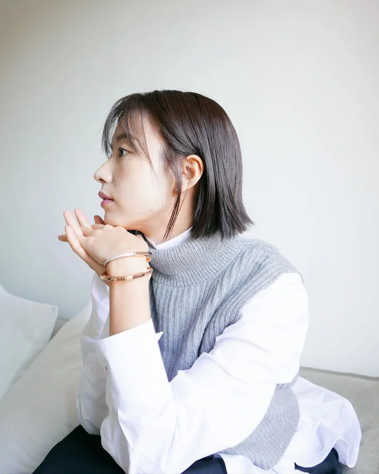 韓孝周被日本網友形容是「可愛又漂亮」。翻攝韓孝周IG