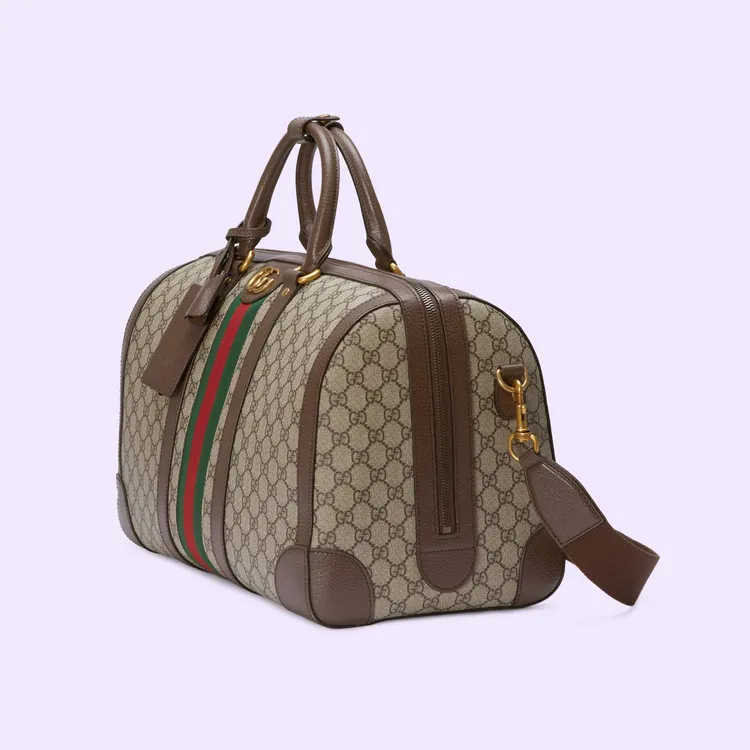 Gucci Savoy系列小型旅行包，7萬9000元。品牌提供