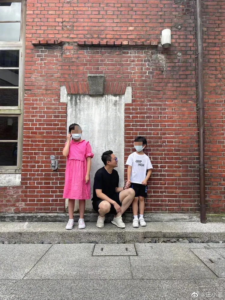 汪小菲趁端午假期帶兒女出遊。翻攝汪小菲微博