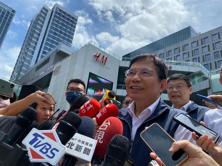 交通部長王國材。陳怡文攝