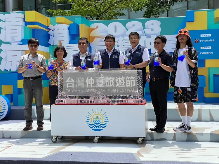 7月登美時代廣場宣傳。陳怡文攝