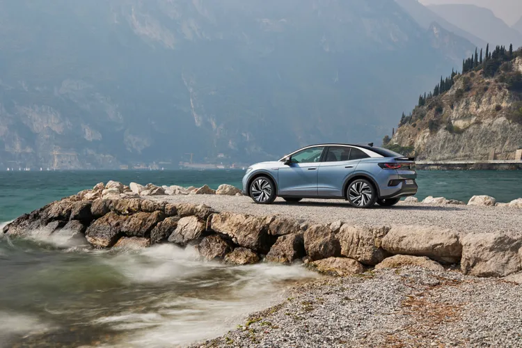 Volkswagen將在2024年起於台灣開啟純電新篇章。圖為ID.5電動跑旅車。原廠提供