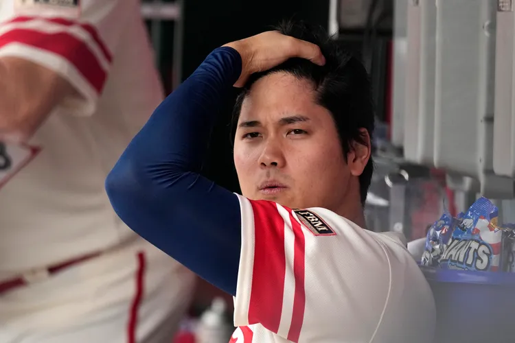大谷翔平單場3安。美聯社