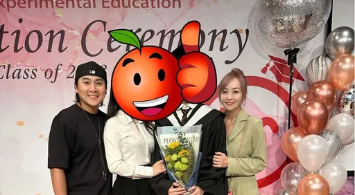 王仁甫兒子國中畢業照曝光 網驚嘆基因強大:孩子不能偷生