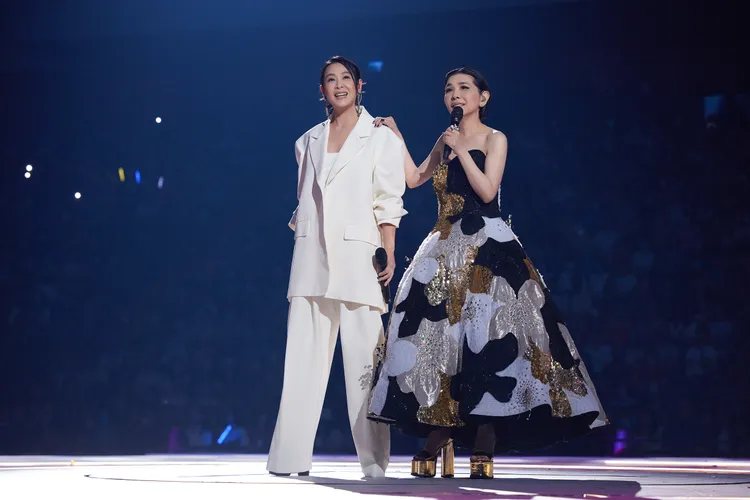 張清芳與劉若英美聲合鳴。上引娛樂提供