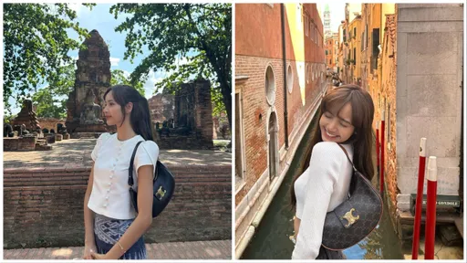 是去無人島也要背的氣勢！　Lisa當甜辣妹就愛「腋下包」