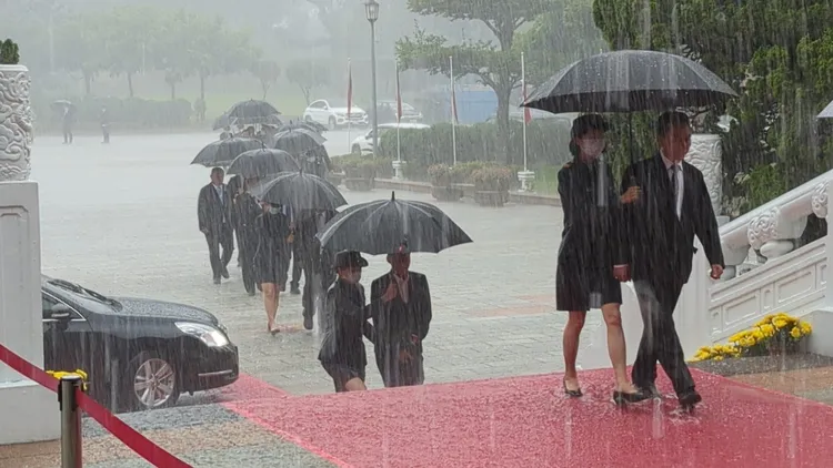 國防部今邀泰北英靈遺屬一同參與入祀典禮。蘇柏銓攝