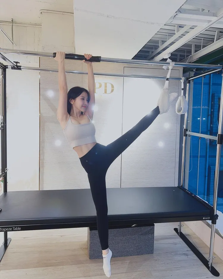 蔡瑞雪平時勤於健身維持好身材。翻攝自蔡瑞雪IG