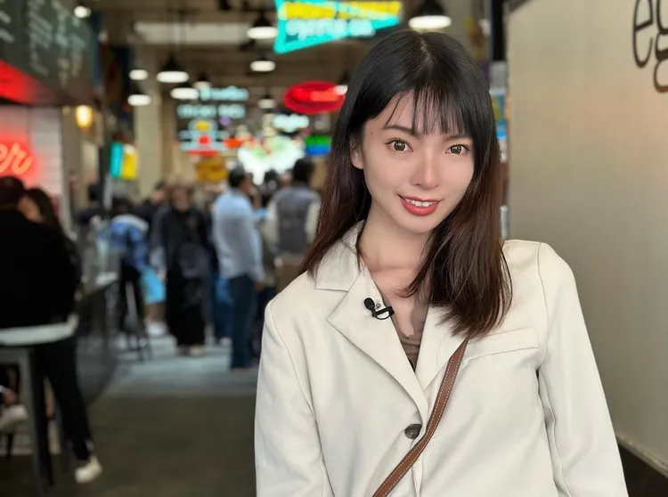 TVBS記者張良瑜因訪大谷而炎上。翻攝自張良瑜IG