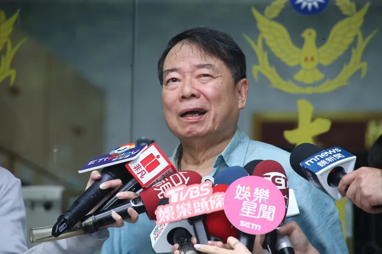 廖峻上周到警局提告。彭欣偉攝