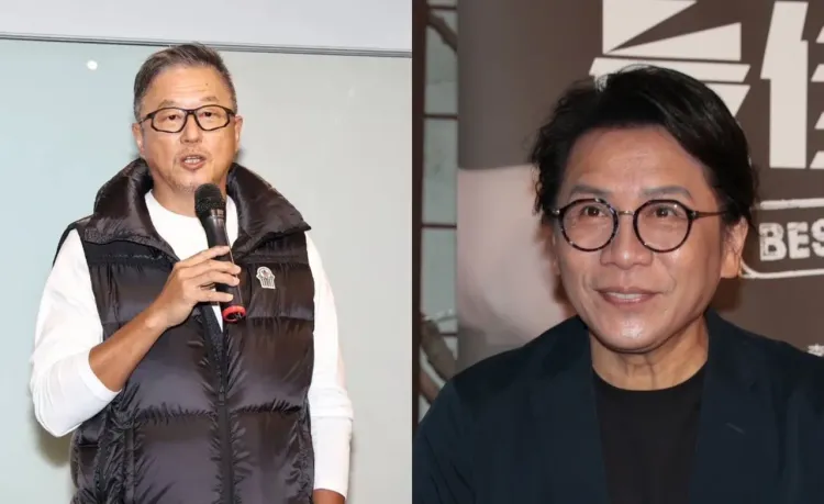 王偉忠（左）證實當年許傑輝因被工作人員反應性騷退出節目。資料照