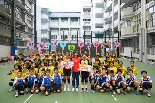 中和國小手球隊勇奪巴黎參賽權 永齡基金會贊助弱勢孩童出國爭光