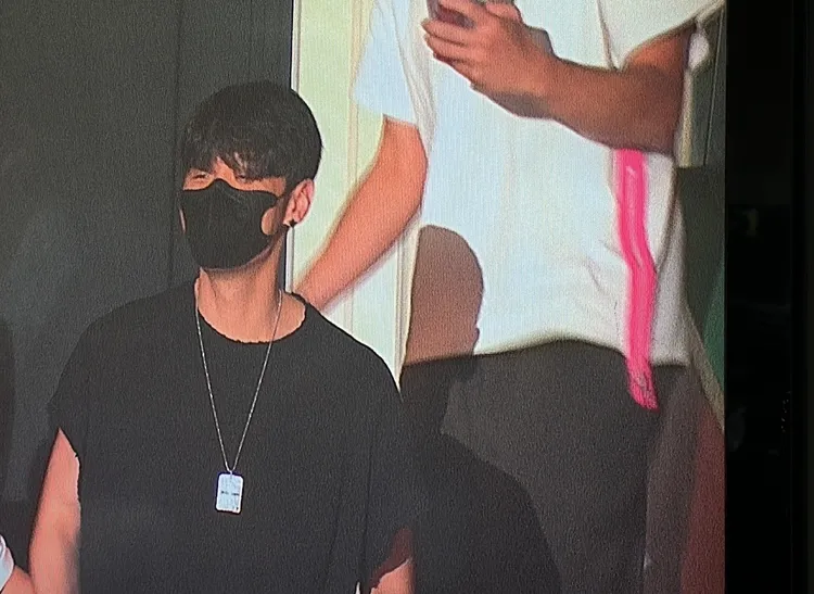 李榮浩帶著他的招牌瞇瞇眼，出現在小巨蛋。讀者提供