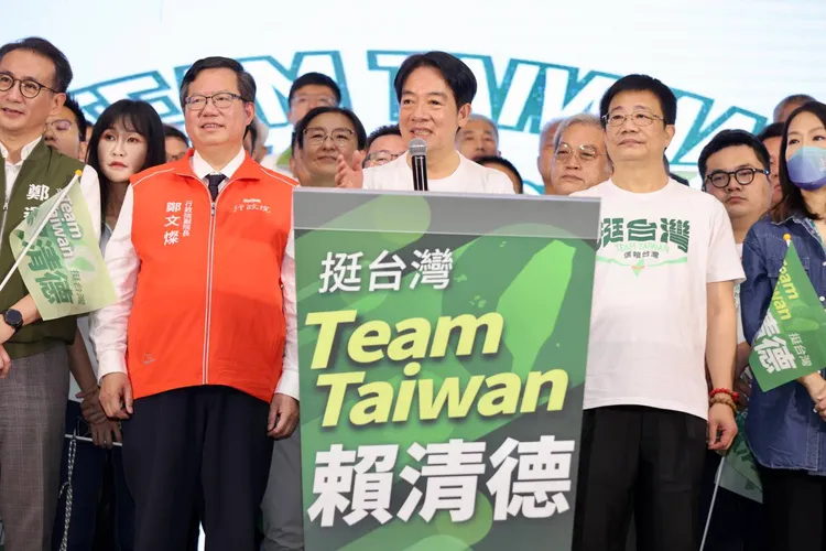 賴清德為黨內提名立委拉票，直呼只要桃園贏，台灣就贏了。賴競辦提供