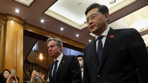 美中外長對話　布林肯邀請秦剛訪華府