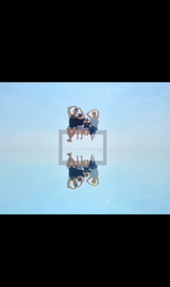 絕美花蓮天空之鏡私房景點。TikTok@nick318190 / IG：nick318190 提供 