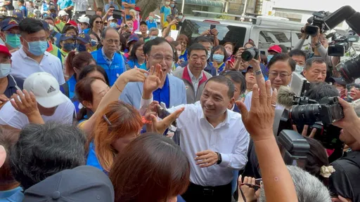 國民黨3大咖桃園合體　侯友宜「拉郭友韓」：人民需要什麼就全力以赴