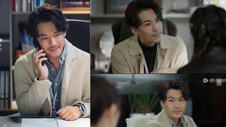 王東（左）被老婆指控是家暴男，新戲遭以AI換臉方式換角。翻攝微博