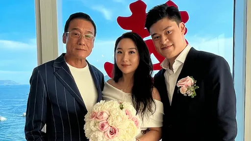 這個岳父有夠酷!梁家輝拋下新片 見證大女兒完婚