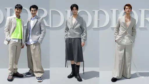 「臉蛋天才」+「黑幫CP」巴黎集合 亞洲男神DIOR秀場狂刷顏值硬實力