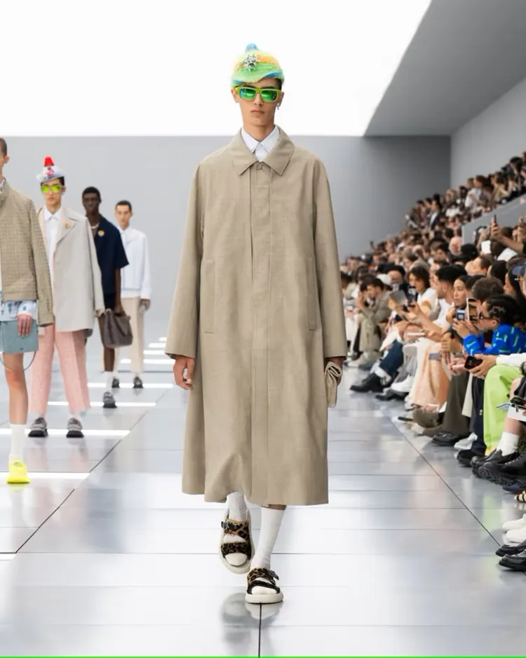 DIOR 2024春夏男裝系列發表。翻攝DIOR官網