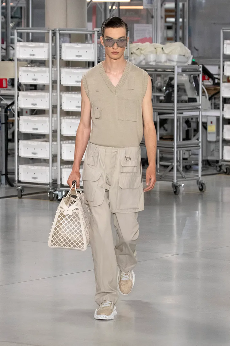 FENDI 2024春夏男裝大秀。品牌提供