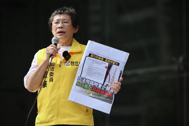 立委陳椒華。林林攝