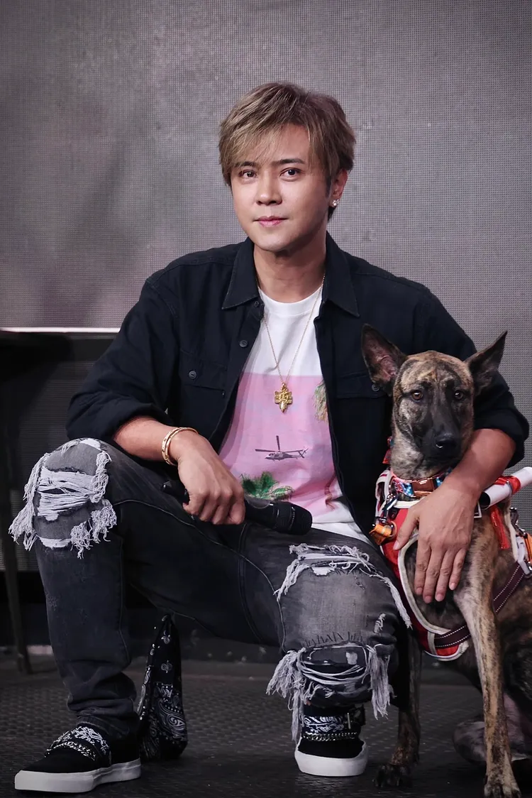 羅志祥是愛狗人士。林林攝