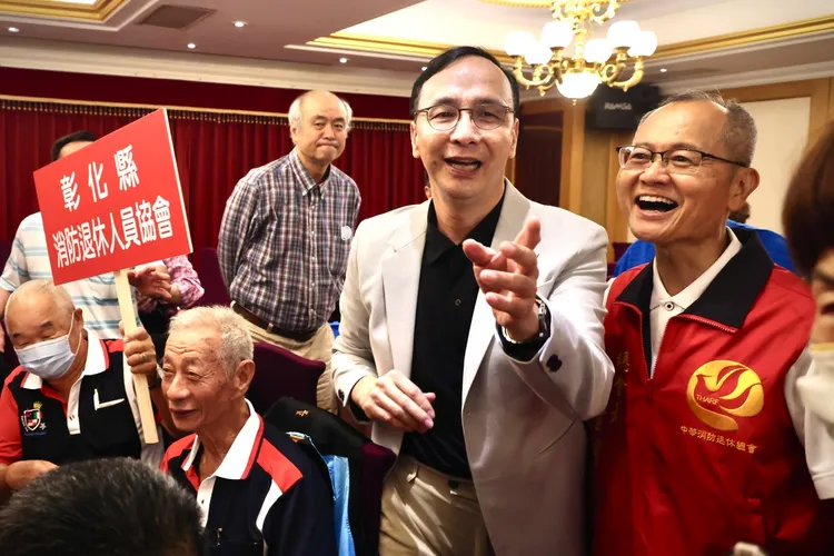 朱立倫對陳雪生案表示尊重司法。林林攝