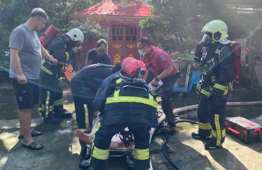 苗栗三灣住商混合餐廳起火　40歲女一度無呼吸心跳！送醫救回