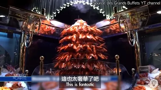 網紅開箱全世界最豪華的Buffet吃到飽　網友：CP值頂到天