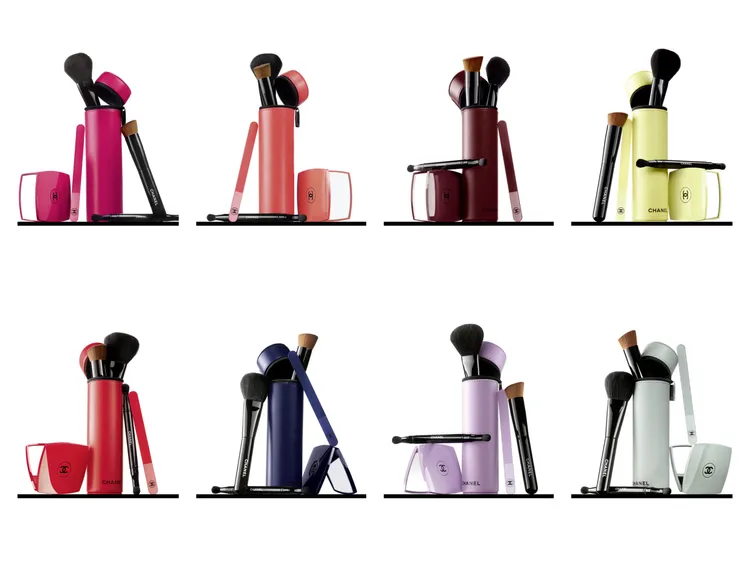 香奈兒色彩符碼專業刷具組，各6930元。品牌提供