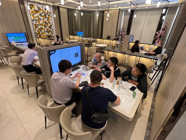 「森美樹」創價銷售，也拉抬了整個中都重劃區房價。葉家銘攝