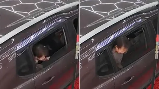 天兵媽「車窗鎖喉稚女」　驚慌救援這樣做被網友罵爆