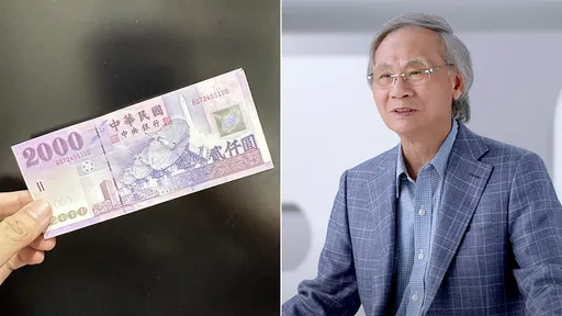 三花創辦人施純鎰「名片長這樣」 呂捷傻眼:歐吉桑斗內都這麼藝術嗎