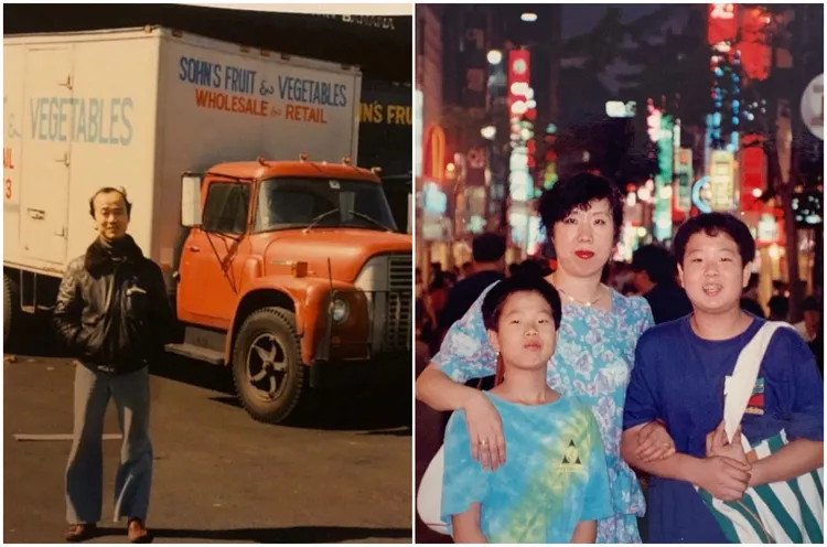 彼得孫在IG分享已故父母的照片感念他們的恩情。翻攝petesohn18 IG