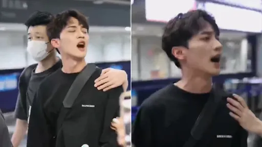 粉絲推擠遊客被譙「Fuck you China」 男星機場暴怒:為什麼罵中國