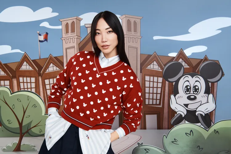 DISNEYxTOMMY Polka Dots短板Polo衫，7980元。品牌提供