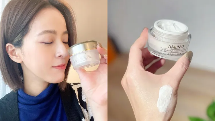 ▲肌膚好出名的女星蘇晏霈，據聞熱愛「減法保養」，只留下真正有感的產品。