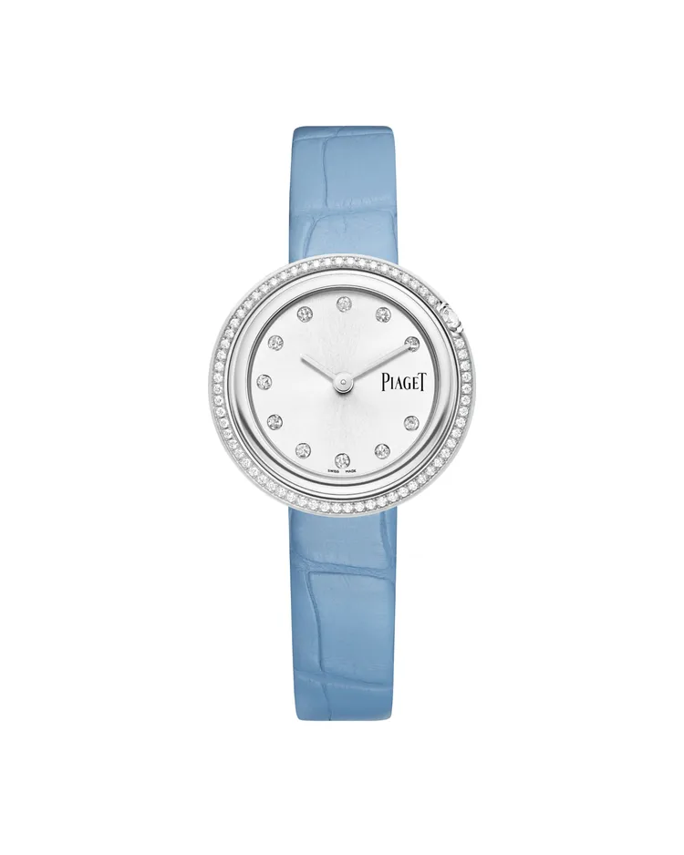 Possession系列29mm精鋼鑲鑽石英腕錶，24萬4000元。品牌提供