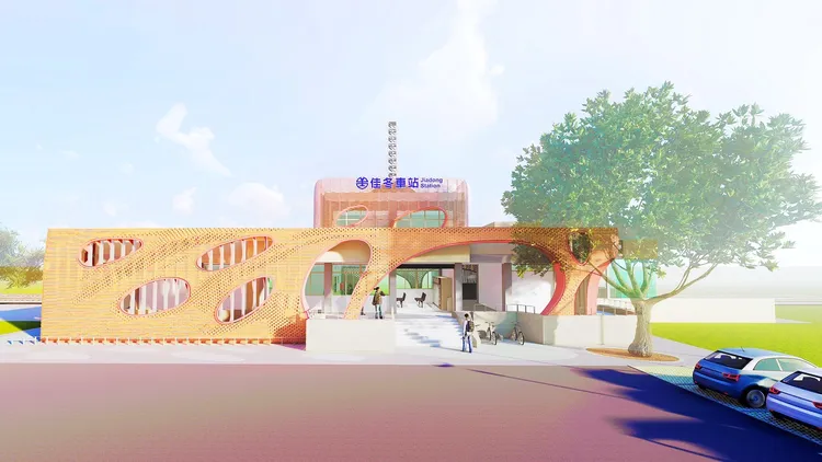 佳冬車站。鐵道局提供