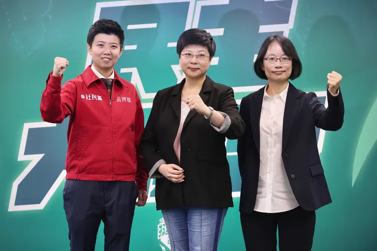 民進黨主席賴清德今天宣布第三波艱困選區立委徵召與合作名單。林林攝
