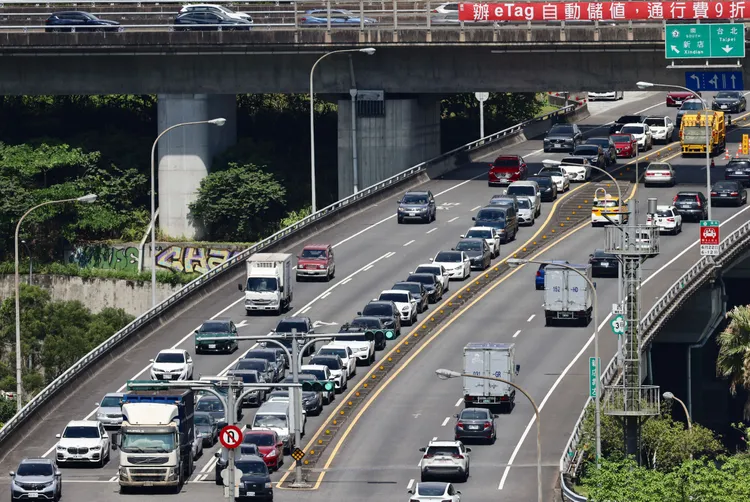 今天重點壅塞路段，將出現在國1北向西螺-埔鹽系統等11路段。示意圖，資料照，林林攝