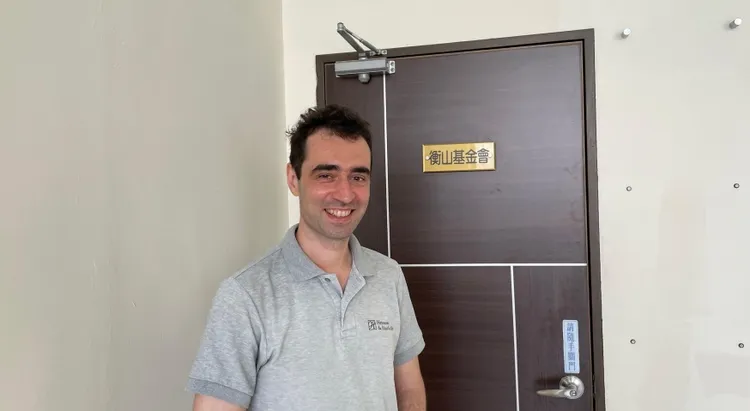 葛本華來台10多年，珍惜水資源的他有感於台灣缺水。衡山基金會提供