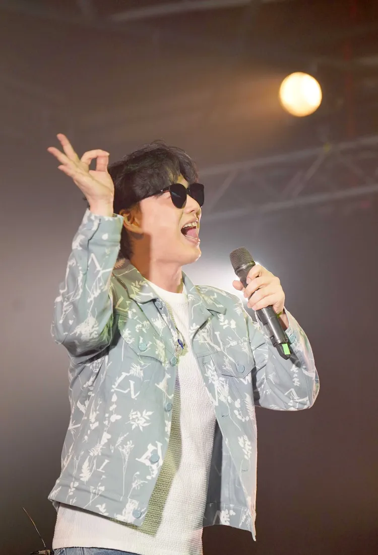 蕭煌奇開唱，歌聲令人陶醉。好莉嗨提供