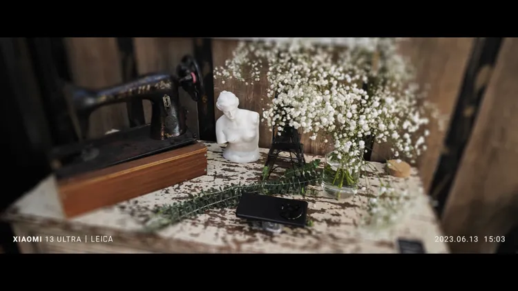 Xiaomi 13 Ultra三焦段徠卡鏡頭均採用大於ƒ/2.0光圈設計，帶來更多光線和柔和淺景深效果。陳揚盛攝